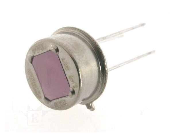Sensor: infrarooddetector; Uvoed: 0,2÷1,5VDC; TO5 Sensor: infrarooddetector; Uvoed: 0,2÷1,5VDC; TO5